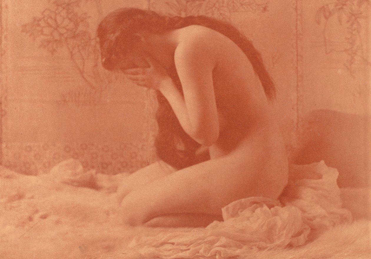 Grædende Magdalena, 1899 (foto) af Charles Isaac Berg