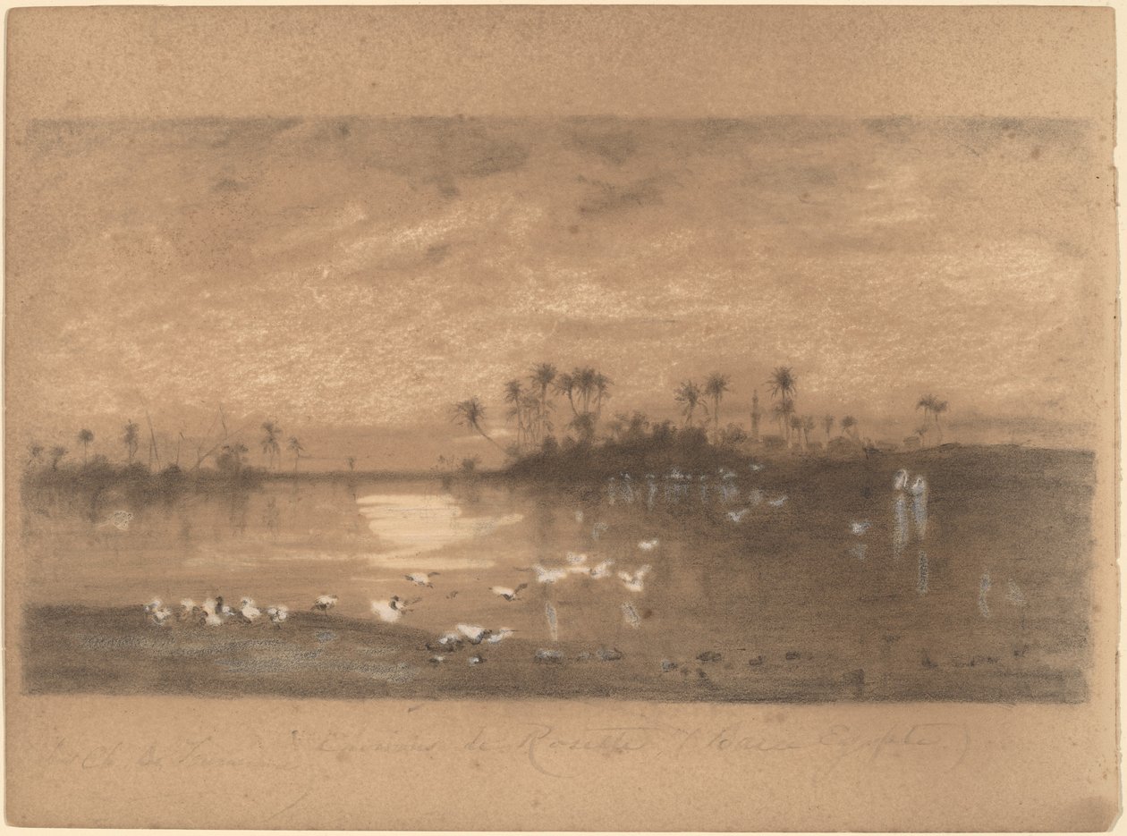 Rosetta, Egypten af Charles J. Bridgman