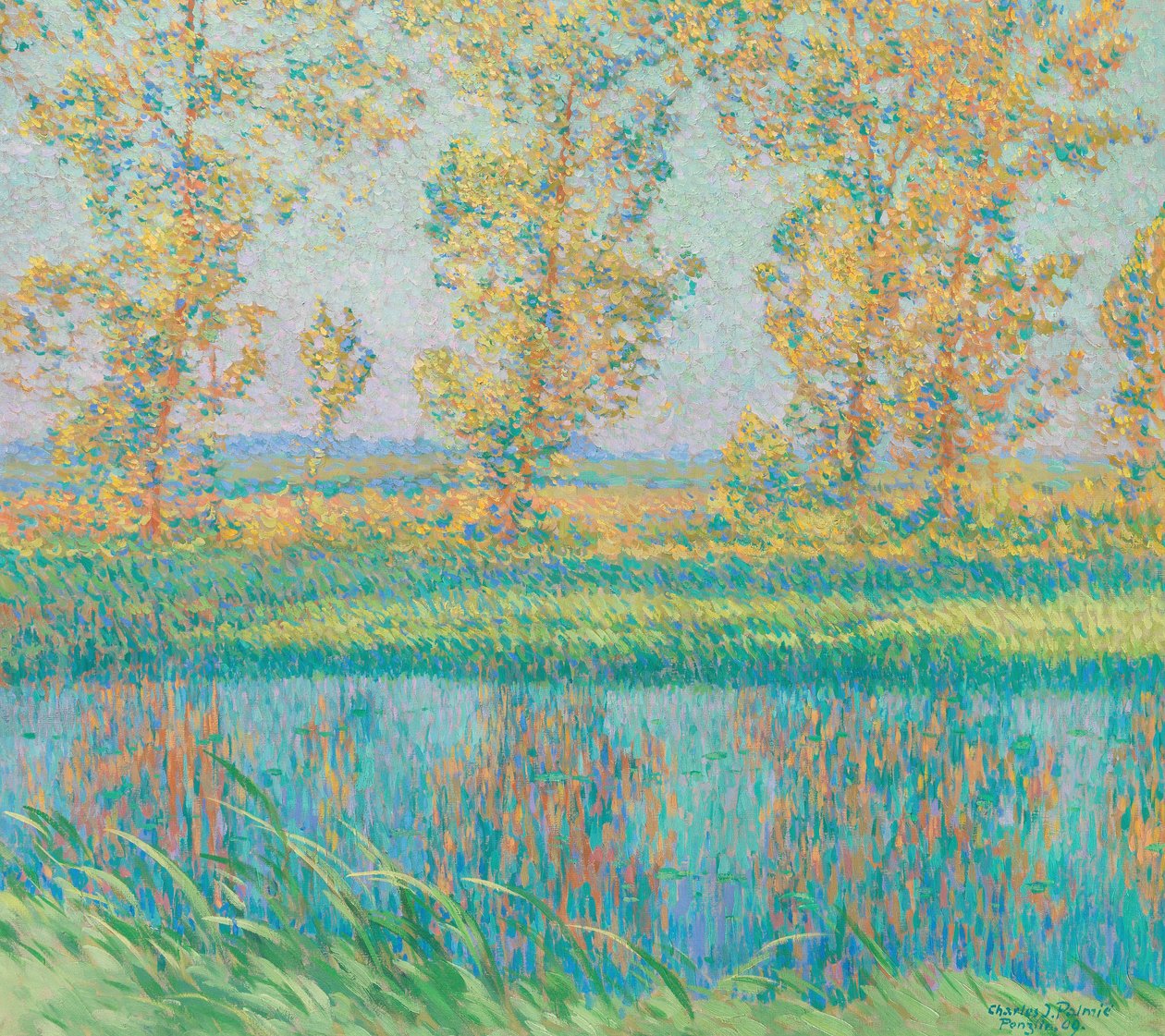 Sommer Landskab af Charles J. Palmie