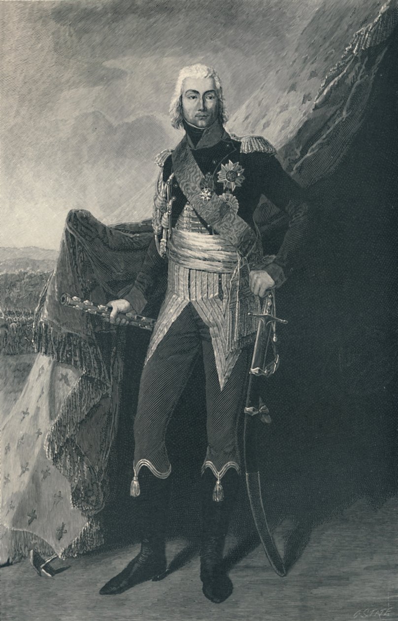Marskal Jean-Baptiste Bessières, hertug af Istrien, c1800, 1896 af Charles J. State