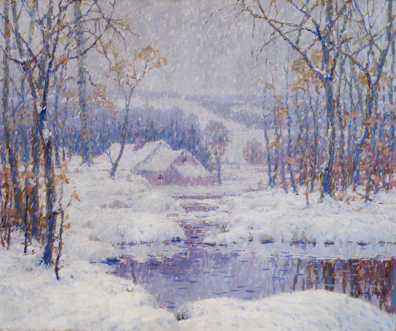 Vintermagi, ca. 1933-1934. af Charles Jac Young