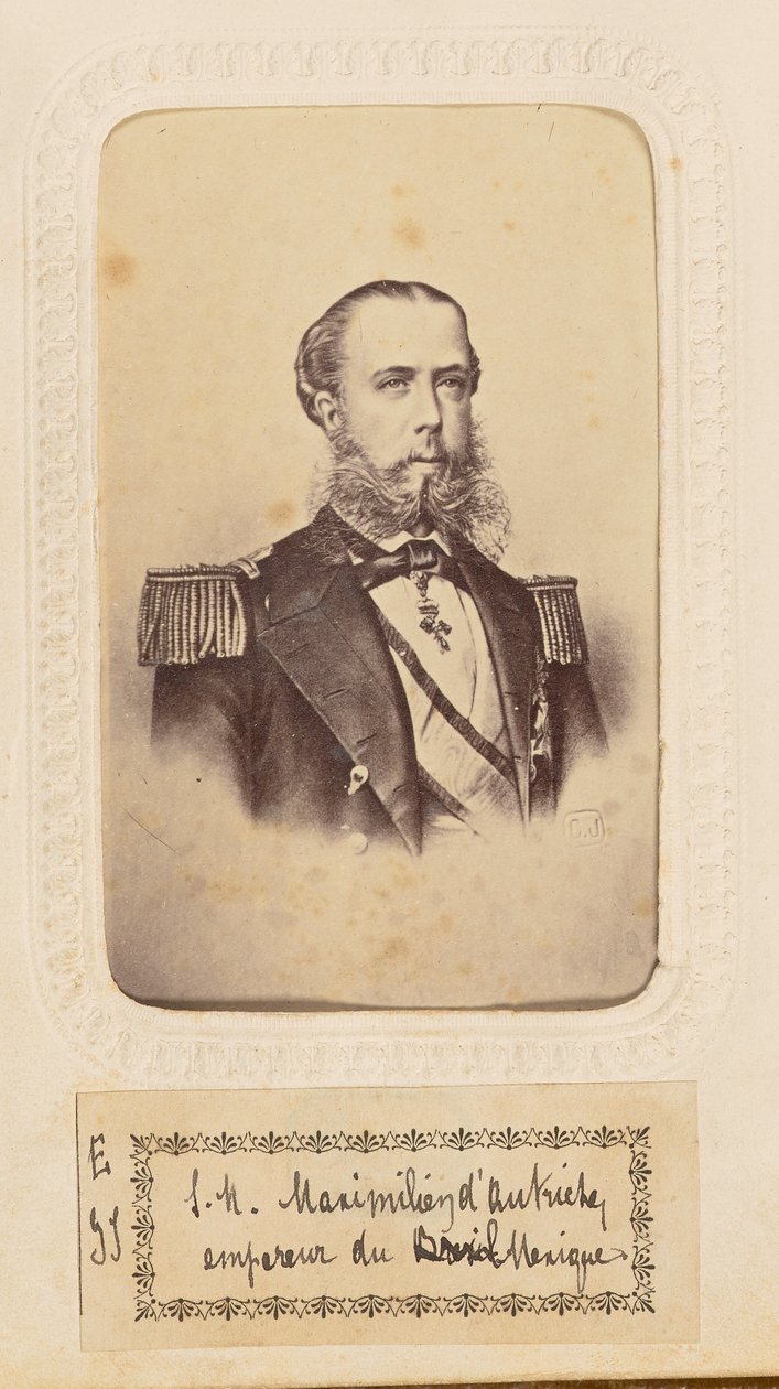 Maximilian, kejser af Mexico af Charles Jacotin