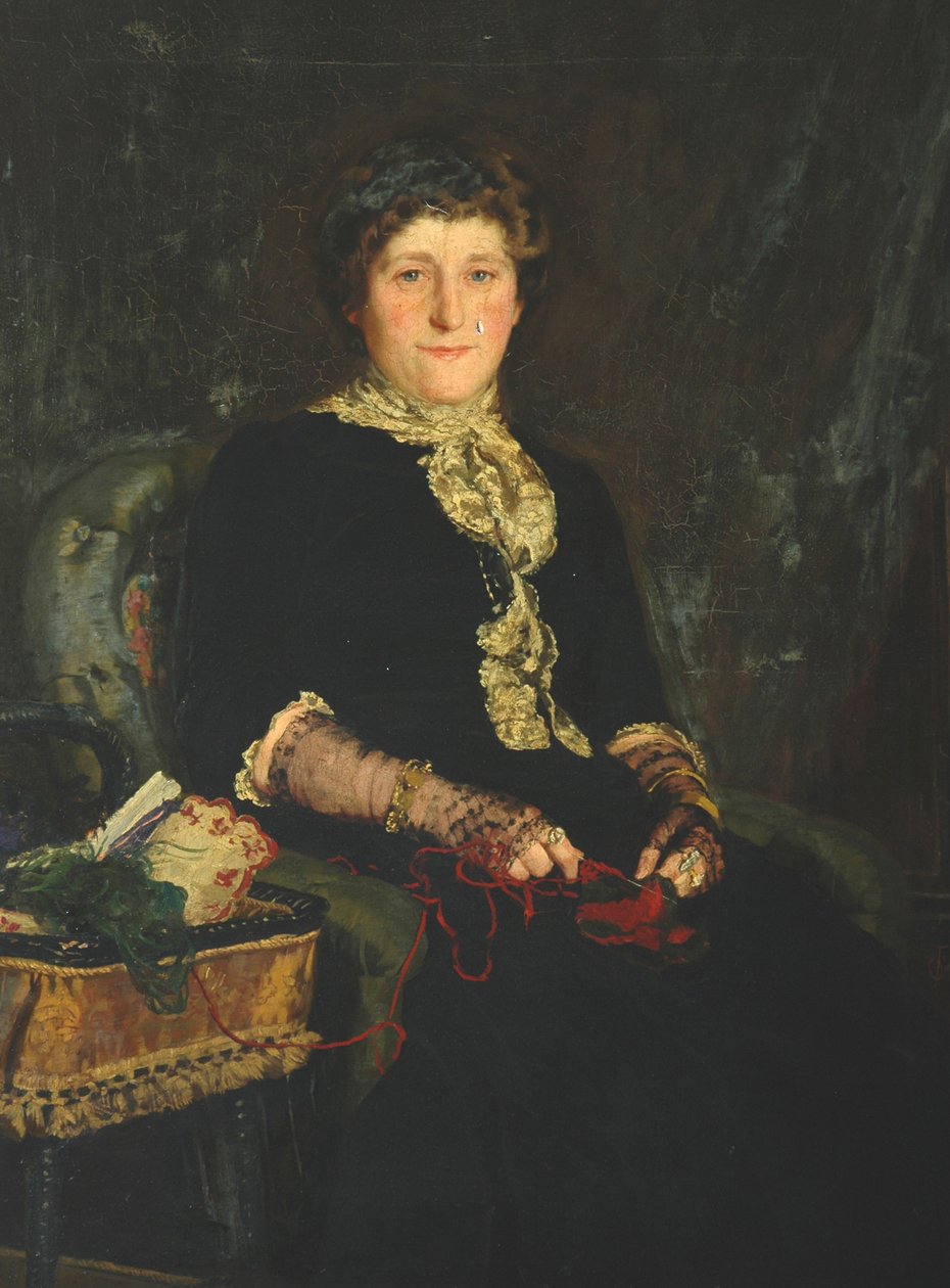 Fru Rufus Mitchell af Charles James