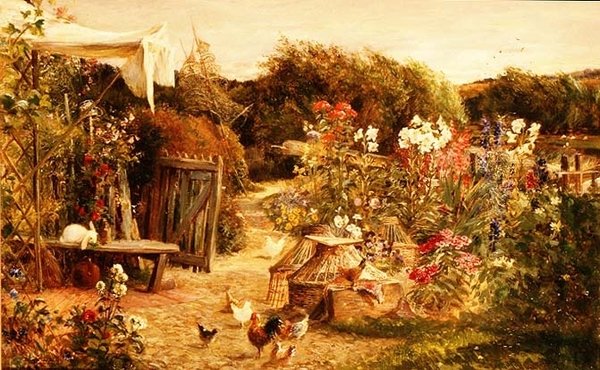Mill Farm, Berkshire af Charles James Lewis