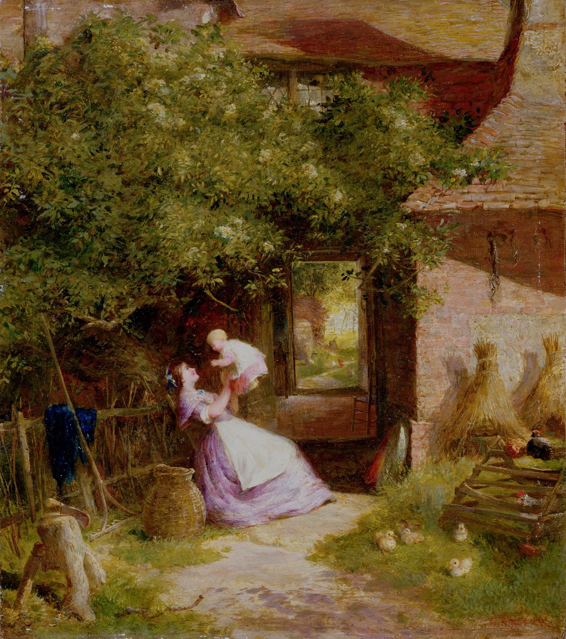 Mor og Barn af Charles James Lewis