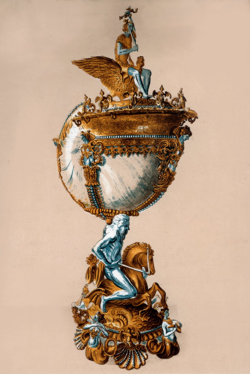 Nautilus-skallen, 1800-tallet. af Charles James Richardson