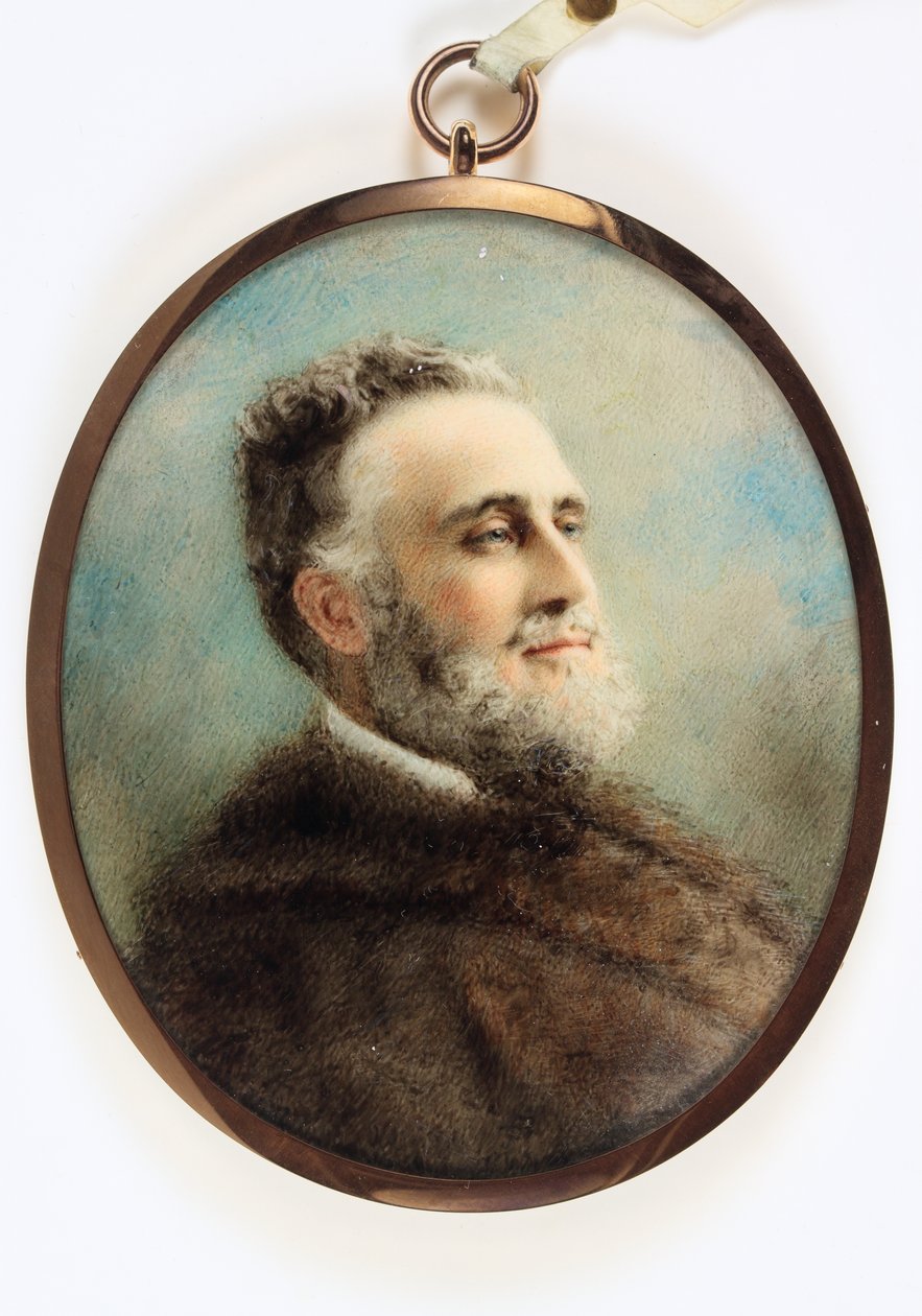 Generalløjtnant Arthur Cavendish Bentinck (emalje) af Charles James Turrell