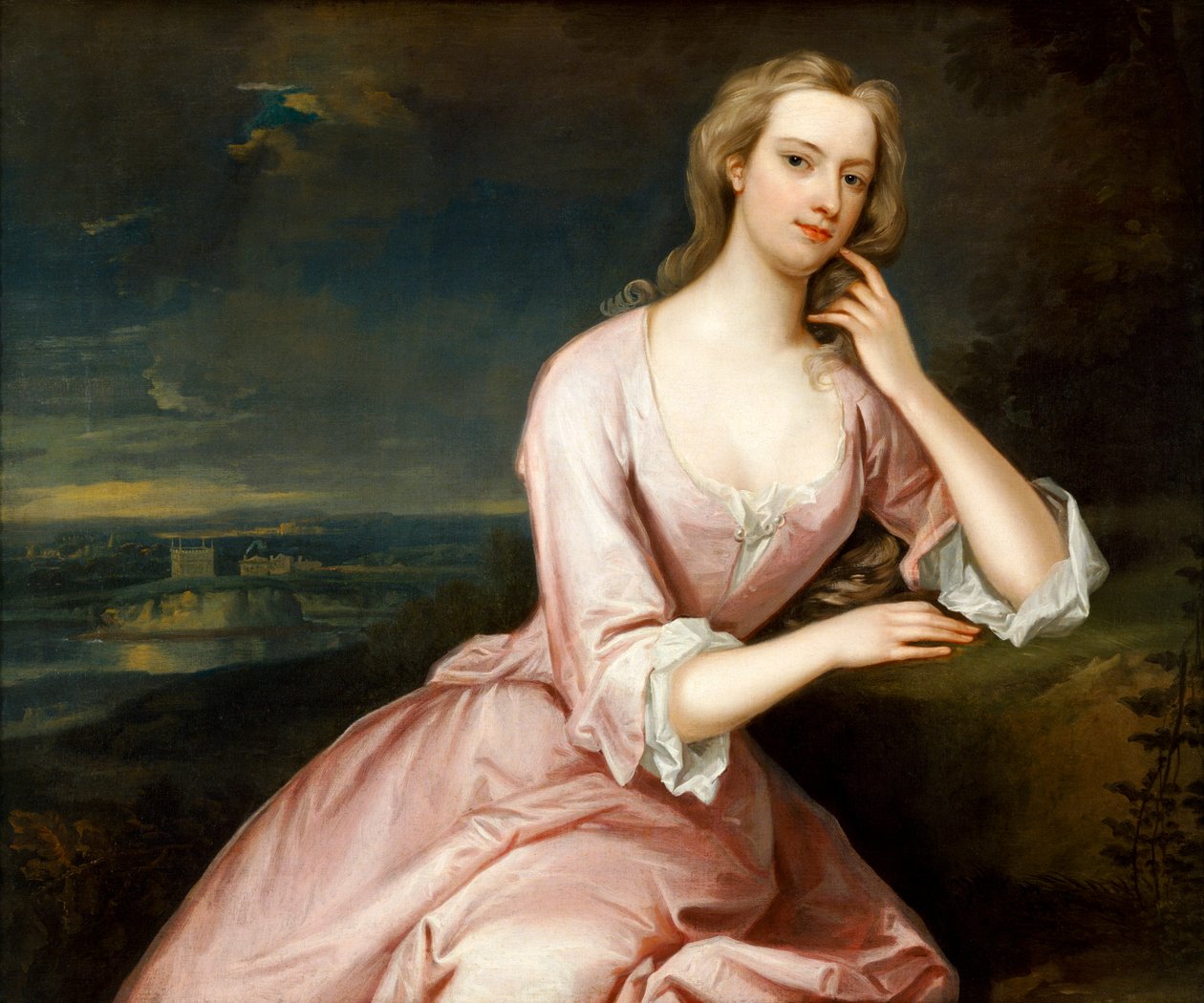 Henrietta Howard, grevinde af Suffolk, c1724 af Charles Jervas