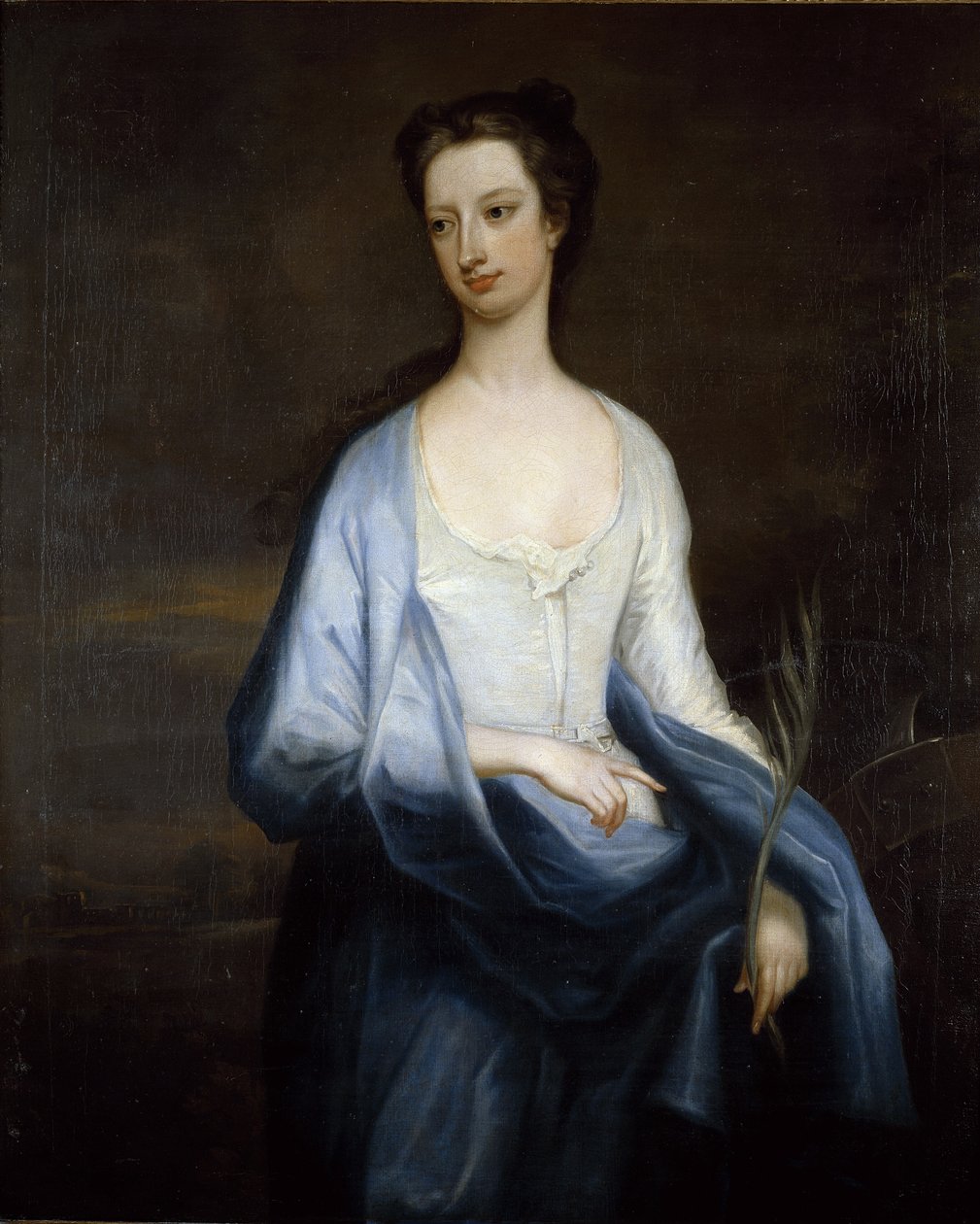 Portræt af Catherine Hoskins, hertuginde af Devonshire, ca. 1718 (olie på lærred) af Charles Jervas