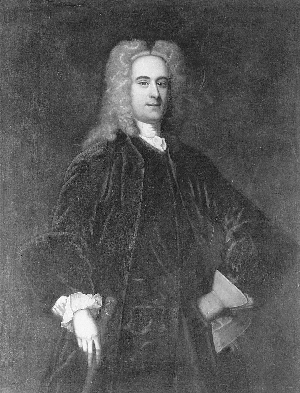 Portræt af læge Martin Lister, ca. 1675-1739 af Charles Jervas