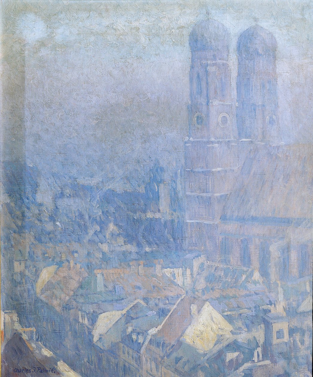 Morgentåge München af Charles Johann Palmié