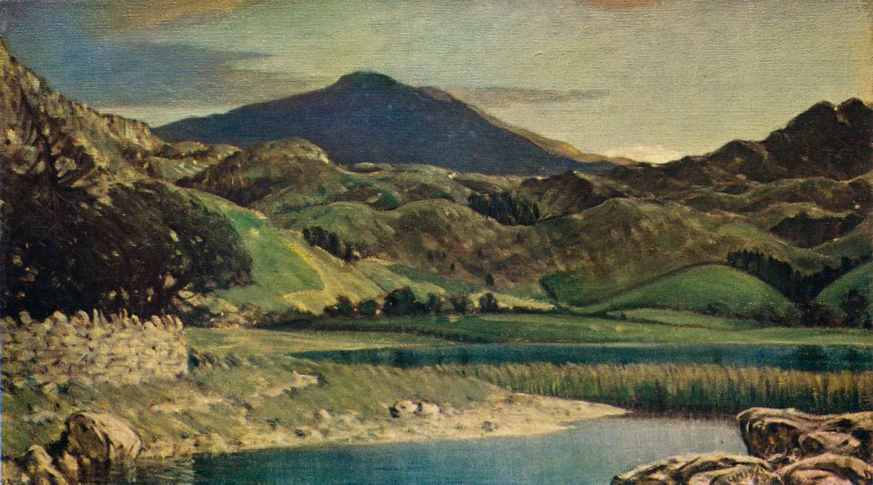 Watendlath Tarn, nær Keswick, 1919 1931 af Charles John Holmes