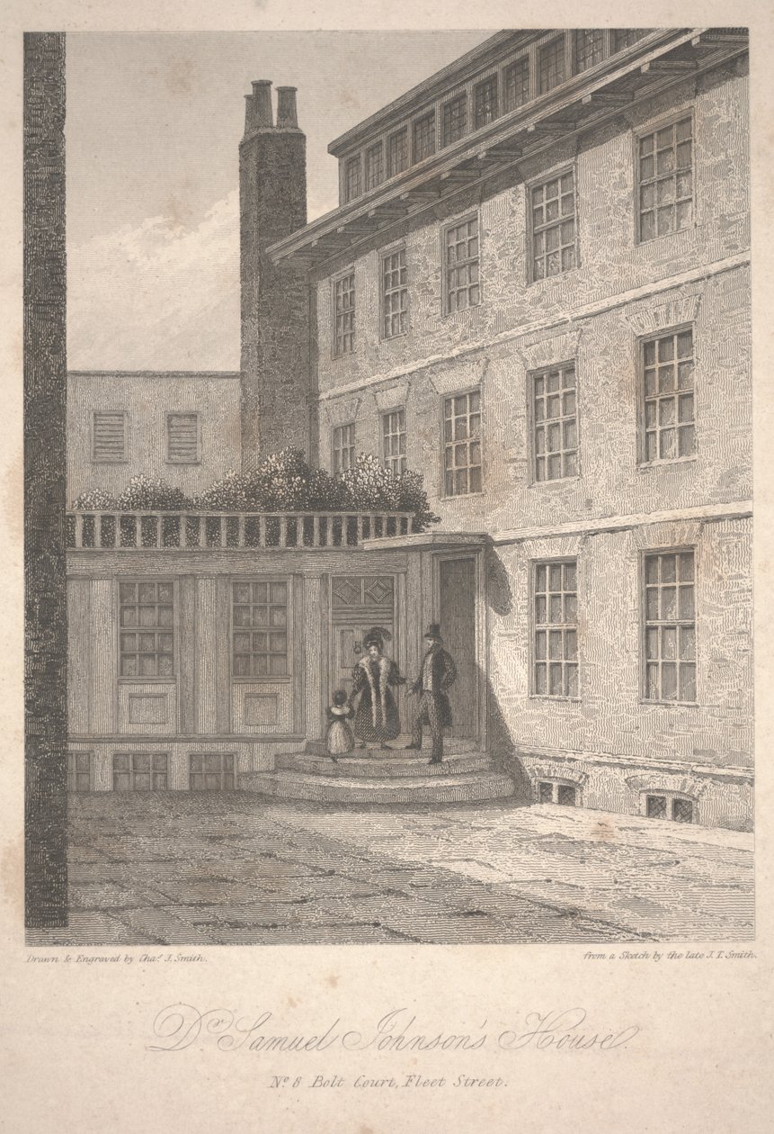 Dr. Samuel Johnsons hus af Charles John Smith