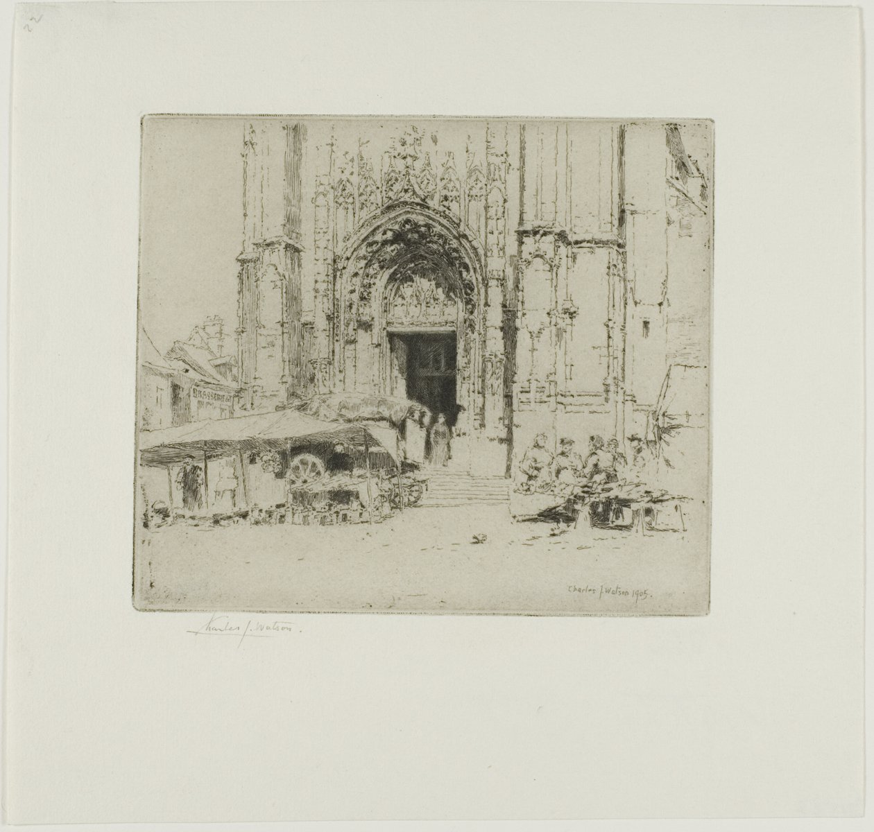 Neufchatel-en-Bray af Charles John Watson