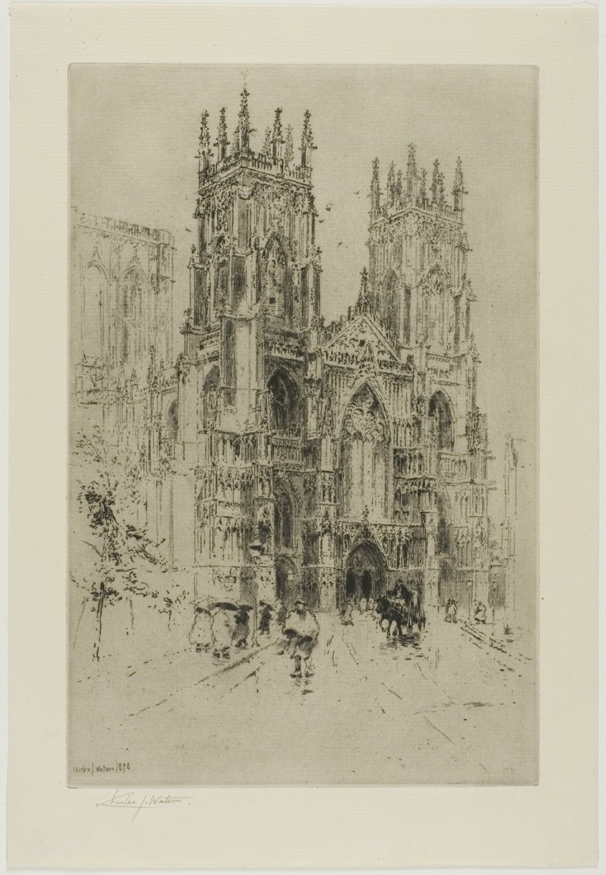 York katedral af Charles John Watson