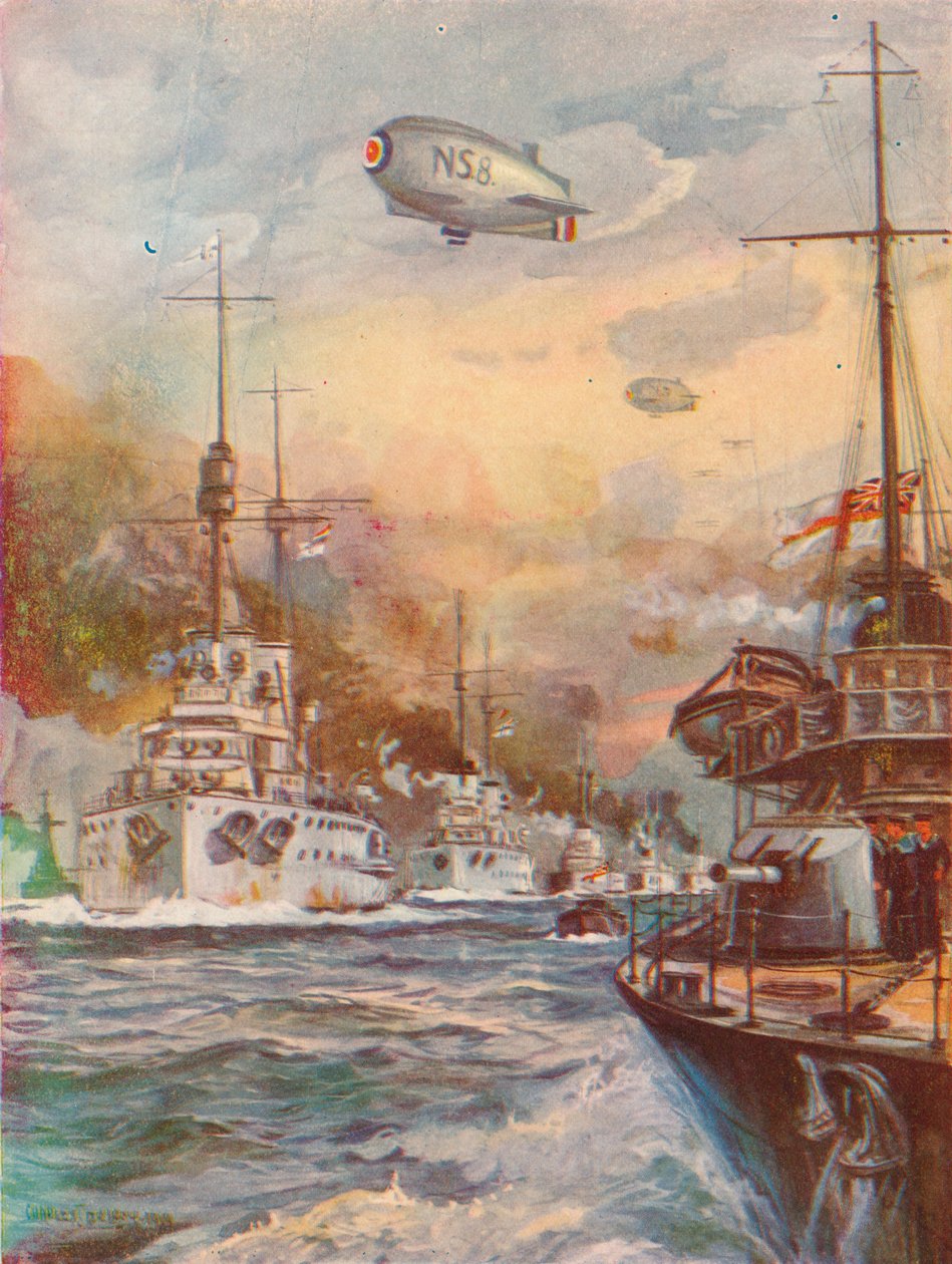 Overgivelsen af den tyske højsøflåde, 1918 1919 af Charles John de Lacy