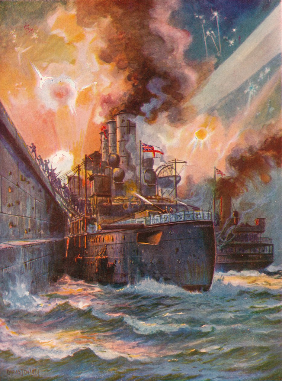 Hævningen i Zeebrugge, 1918 1919 af Charles John de Lacy