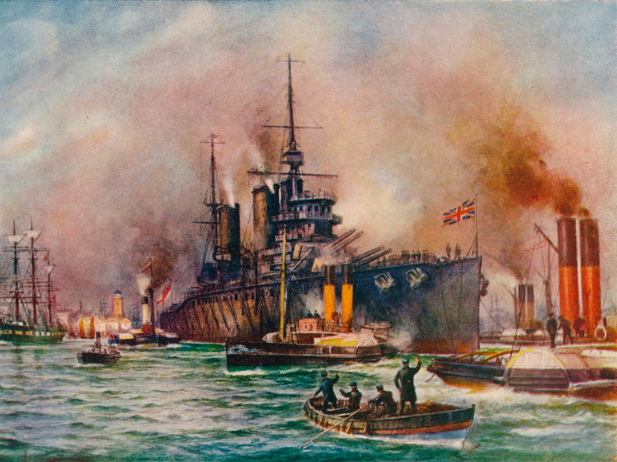 Såret, men sejrrig, c1916 1919 af Charles John de Lacy
