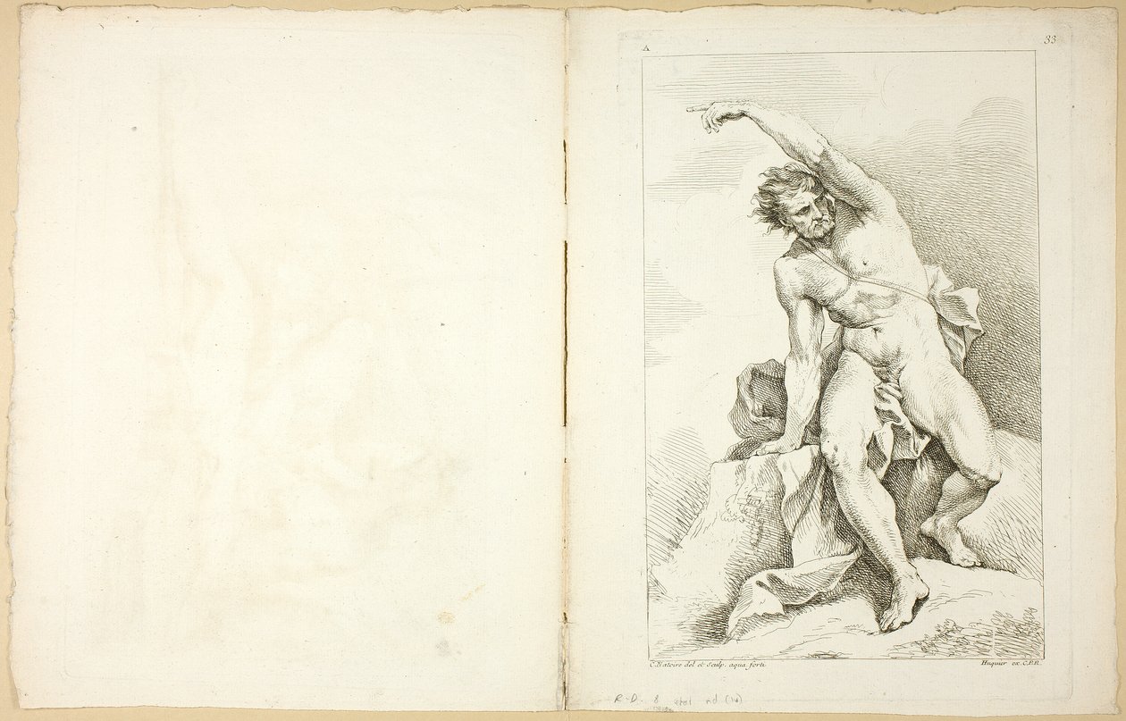 Figur (recto og verso), fra Premier livre de figures d