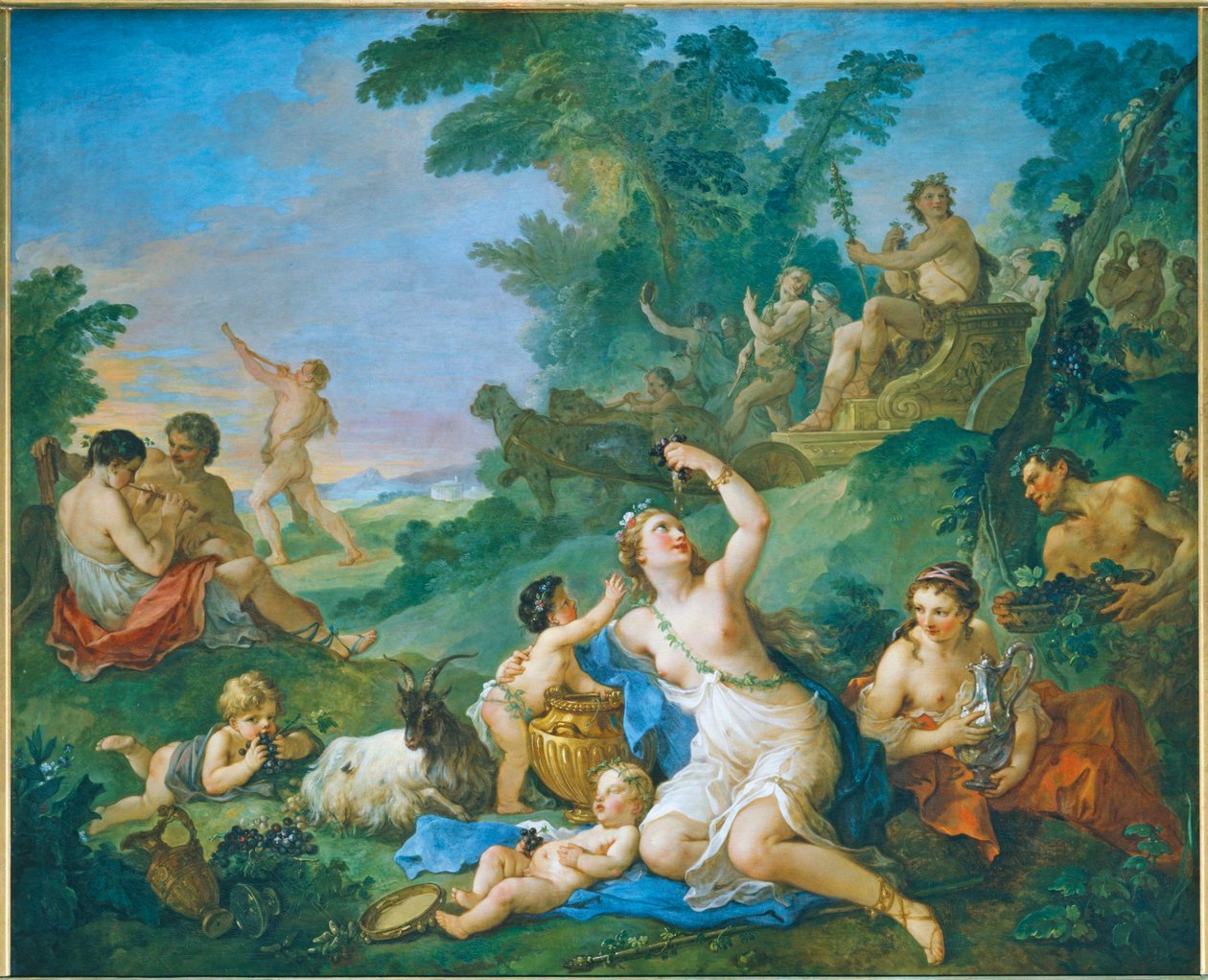 Le triomphe de Bacchus - Bacchus