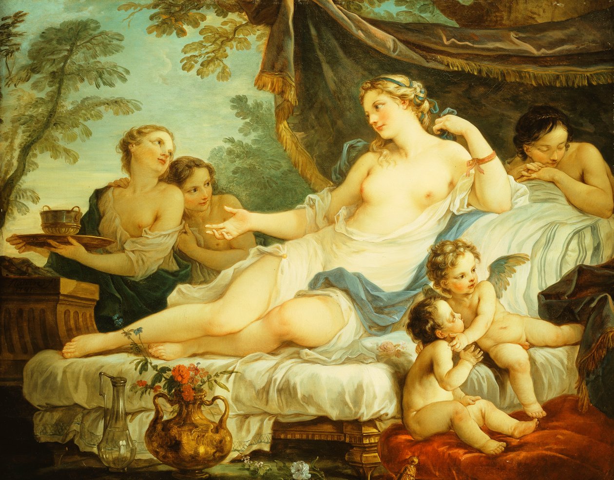 Venus tidsalder, af Charles Joseph Natoire