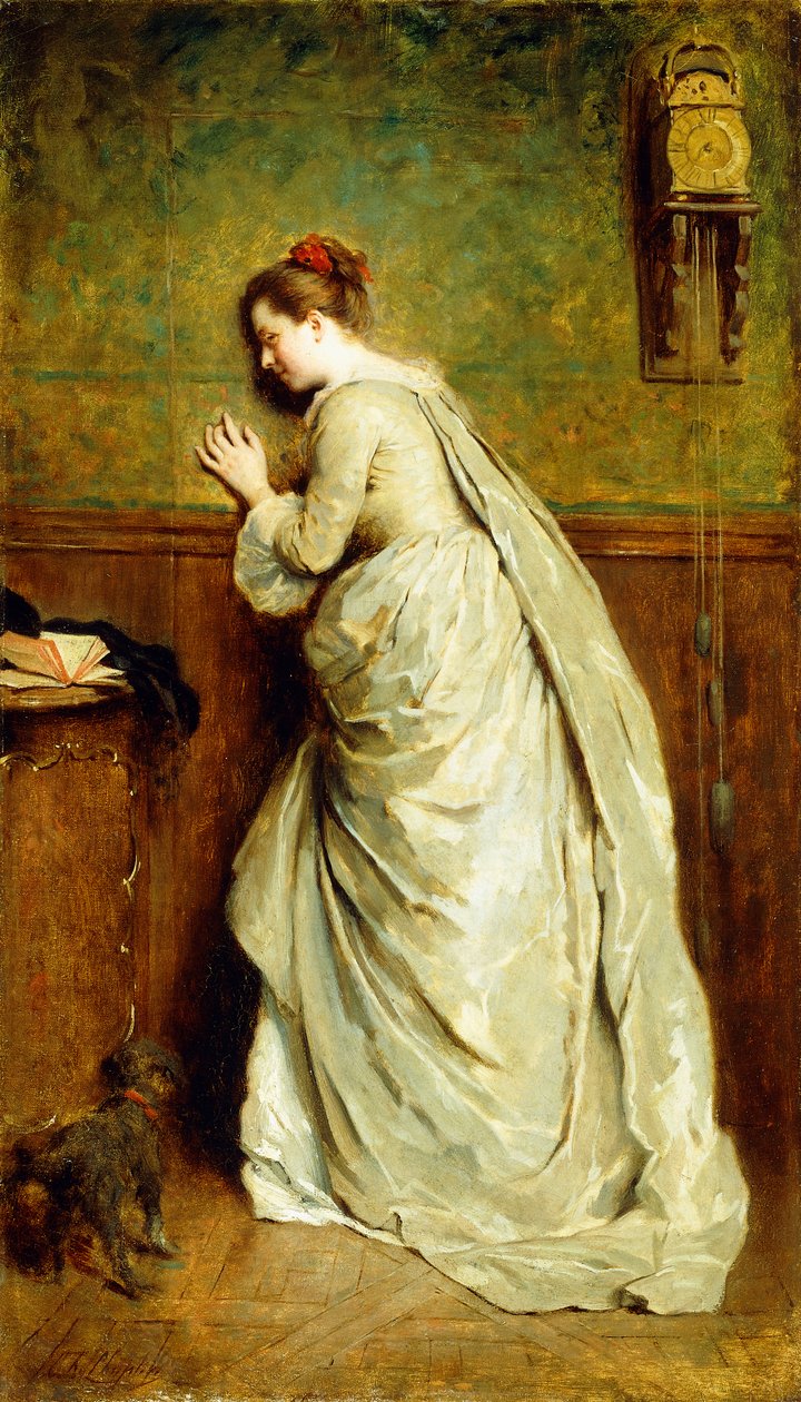 En samtale overhørt, af Charles Joshua Chaplin