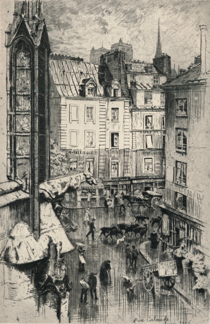 Galande Street, 1915 af Charles Jouas