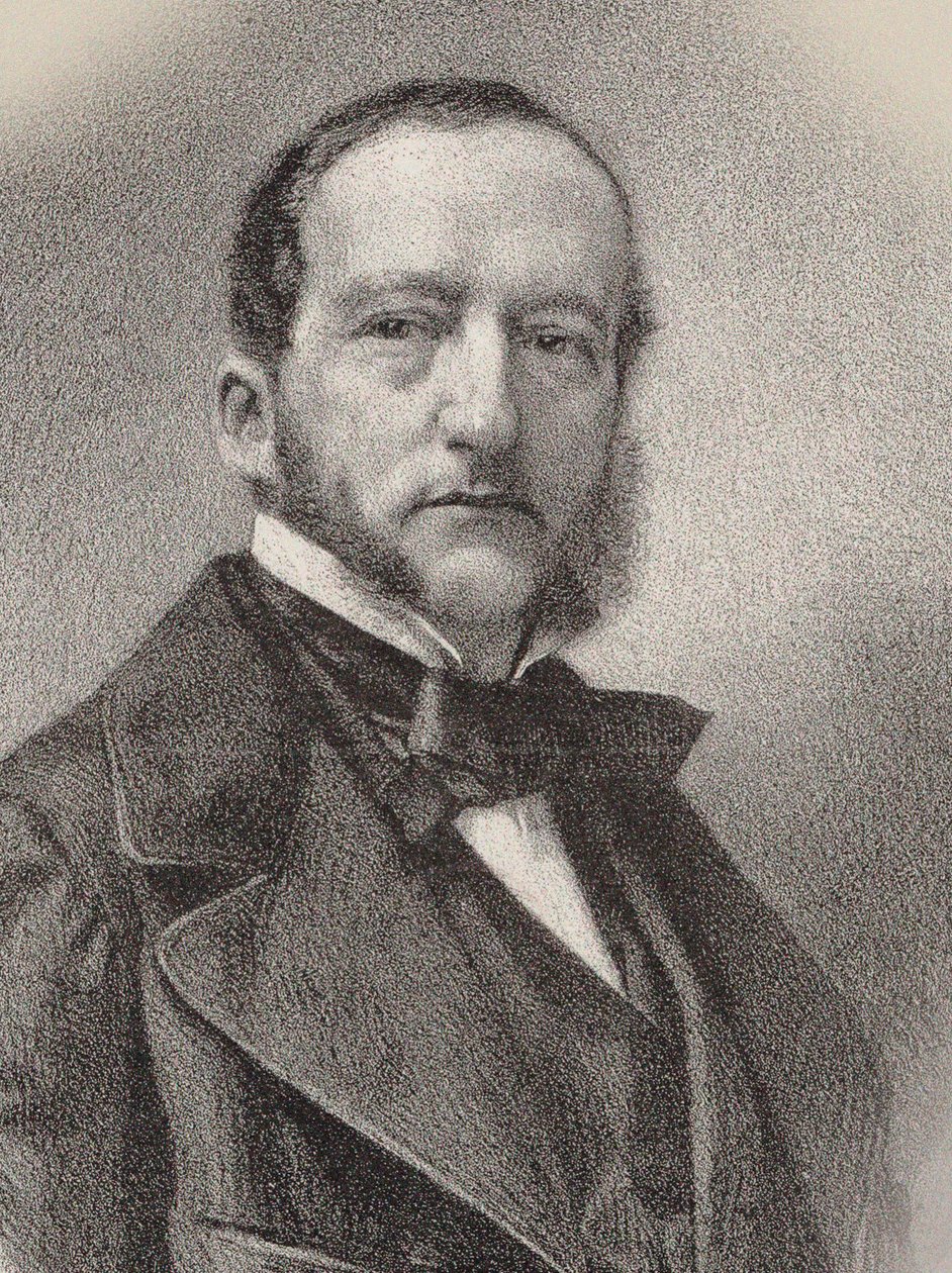 Portræt af pianisten og komponisten Sigismund Thalberg 1812-1871, 1862. af Charles Kreutzberger