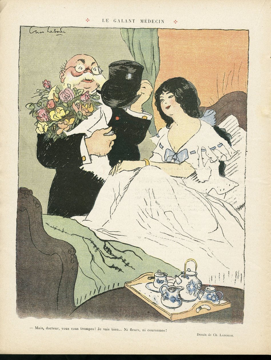 Illustration af Chas-Laborde (1886-1941) i Le Rire af Charles Laborde