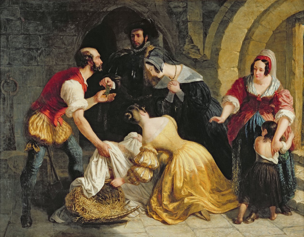 Margaret Roper (1505-44), ca. 1832 (olie på lærred) af Charles Landseer