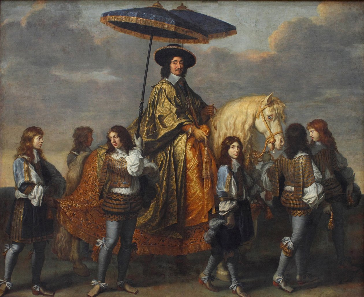 Kansler Séguier ved Ludvig XIVs indtog i Paris, 1660 af Charles Le Brun