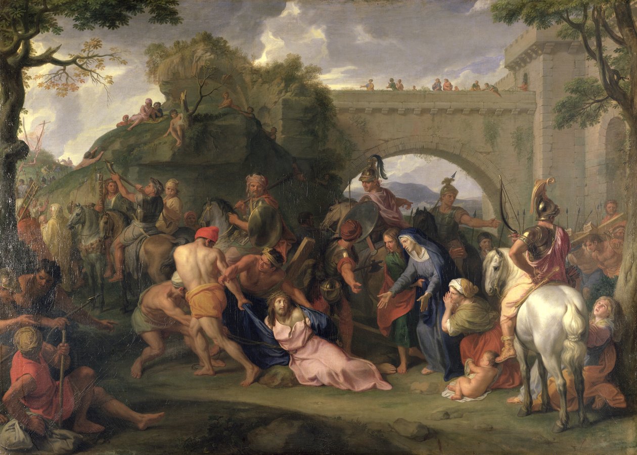 Kristus bærer korset af Charles Le Brun