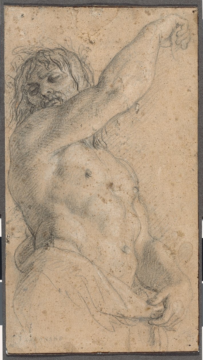Studerer til en Herm af Charles Le Brun