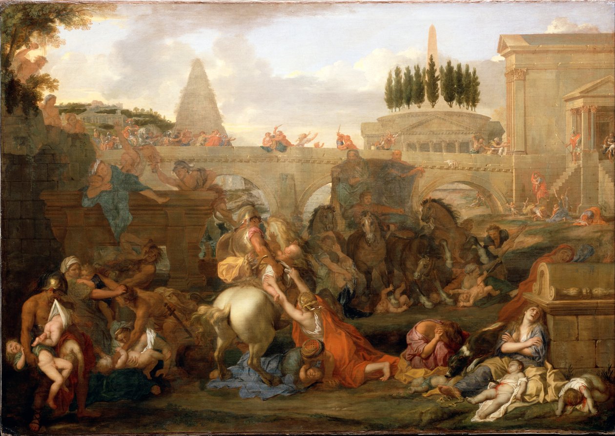 Barnemordet i Betlehem af Charles Le Brun