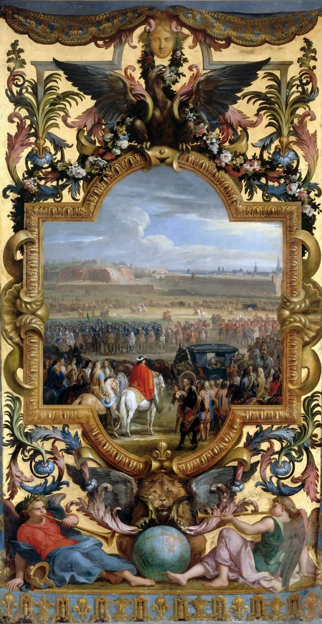 Erobringen af Cambrai den 18. april 1677 af Charles Le Brun