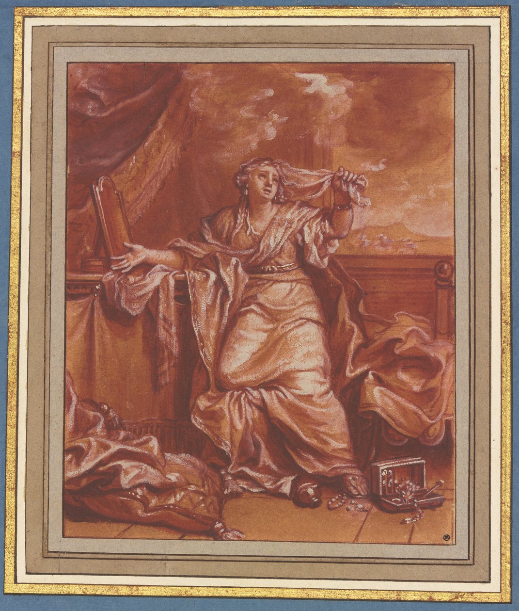 Die reuige Magdalena af Charles Le Brun