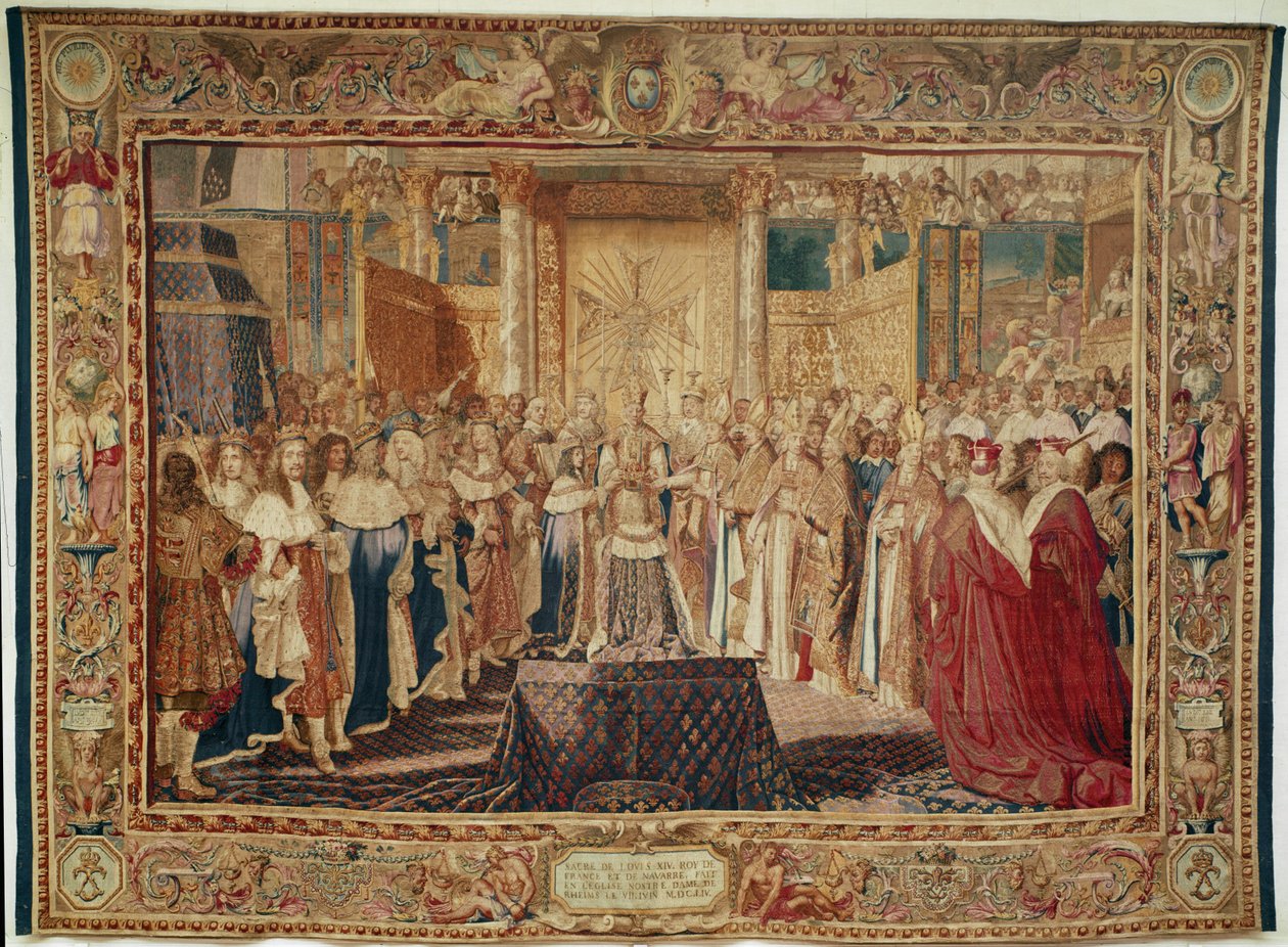 Kroningen af Ludvig XIV ... af Charles Le Brun