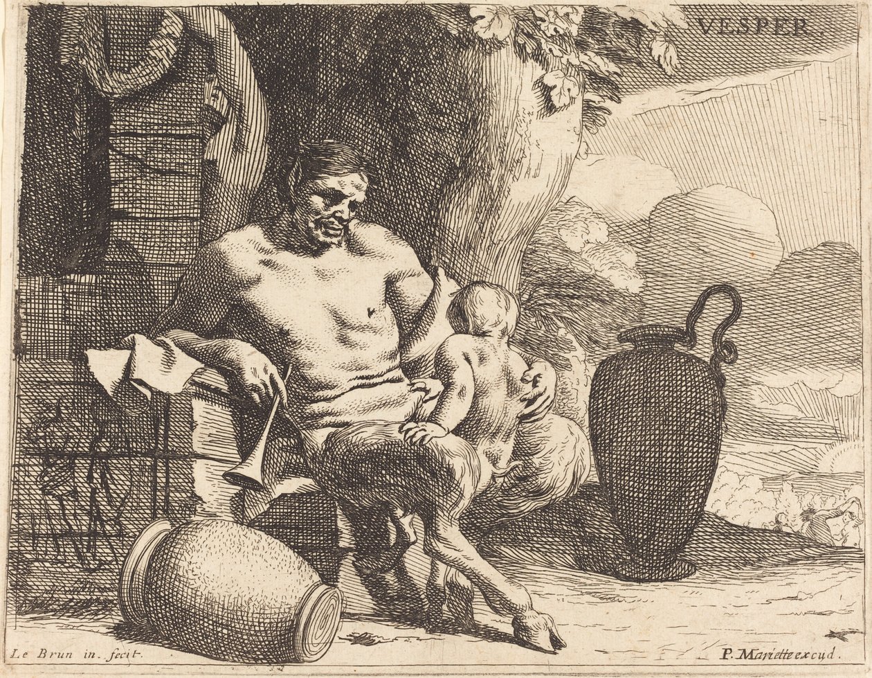 Vesper (aften) af Charles Le Brun