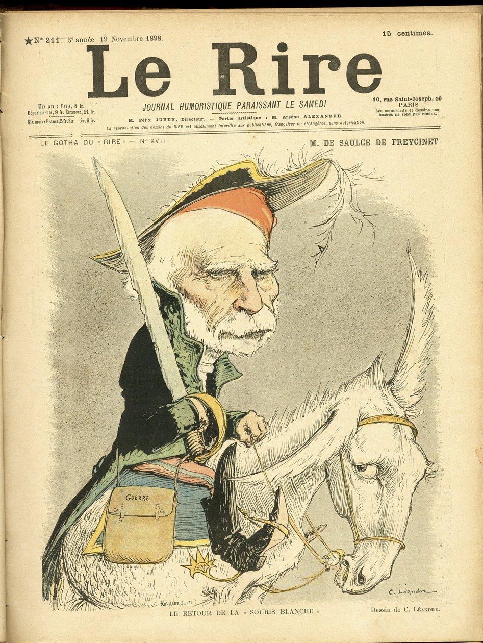 Illustration af Charles Leandre (1862-1934) i Reading af Charles Leandre