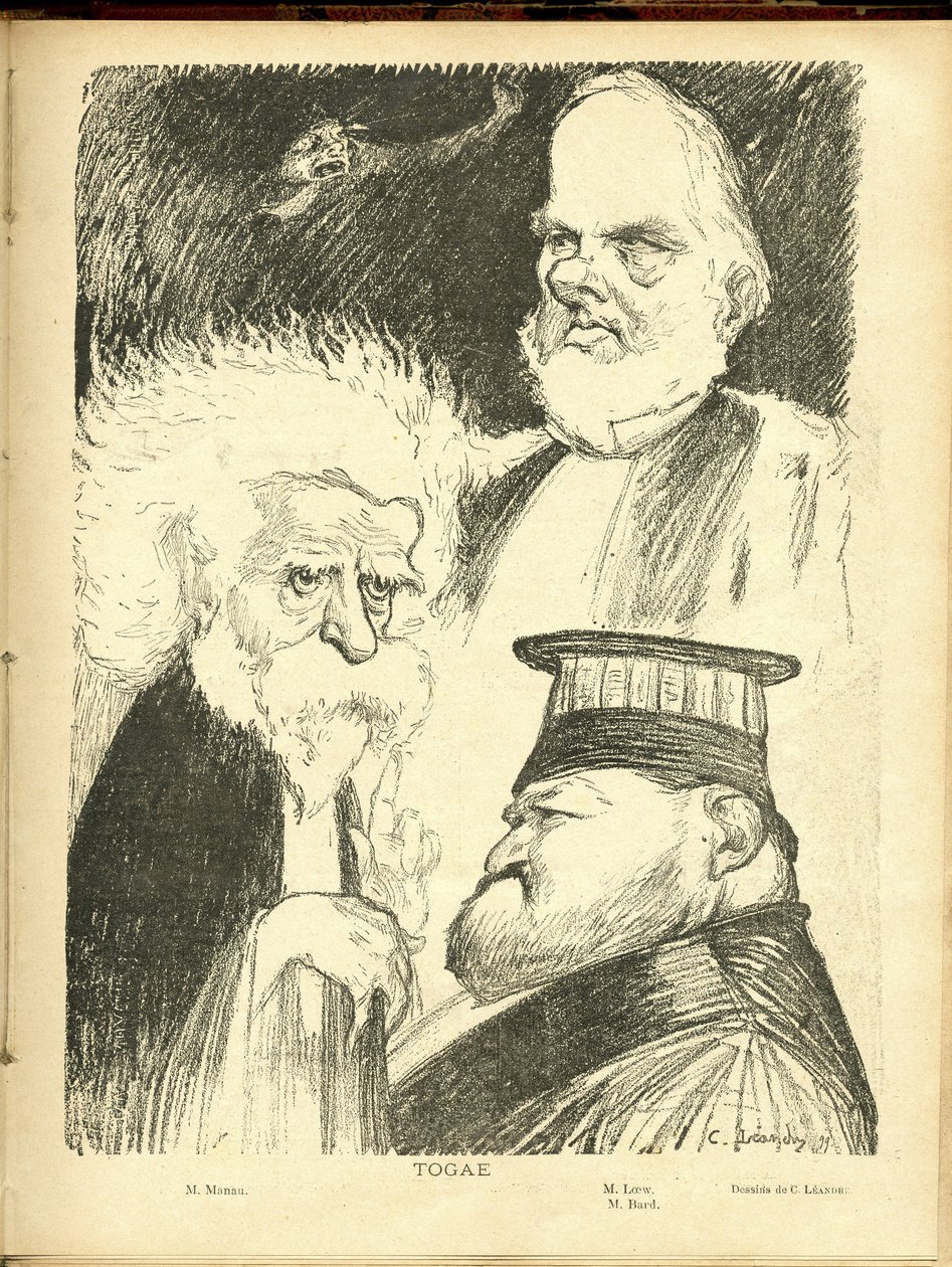 Illustration af Charles Leandre (1862-1934) i Reading af Charles Leandre