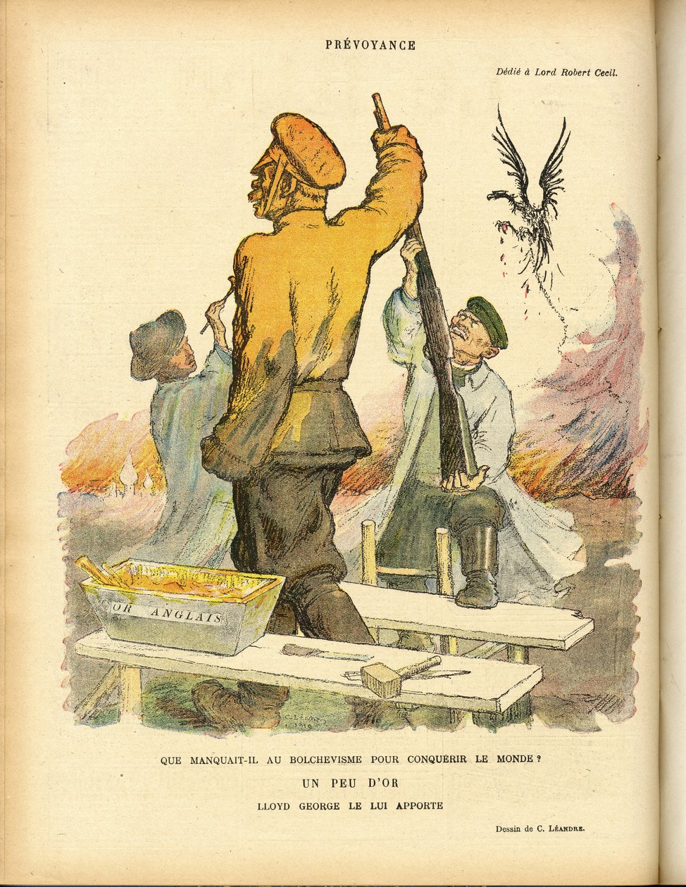 Illustration af Charles Leandre (1862-1934) i Le Rire af Charles Leandre