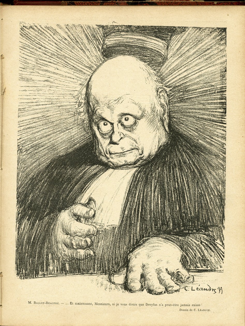 Illustration af Charles Leandre (1862-1934) i Le Rire af Charles Leandre