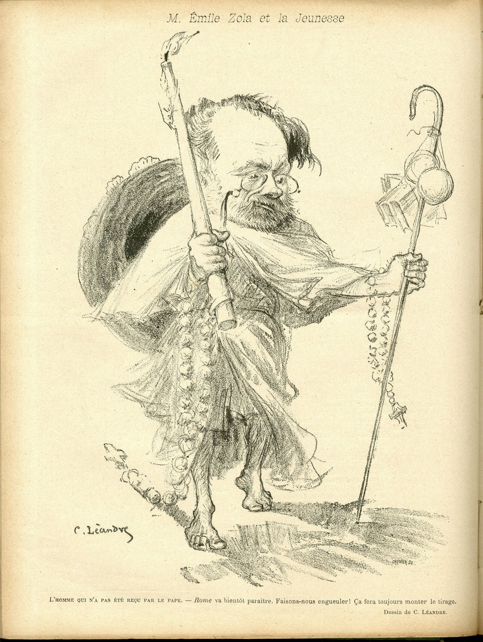 Illustration af Charles Leandre (1862-1934) i Le Rire af Charles Leandre