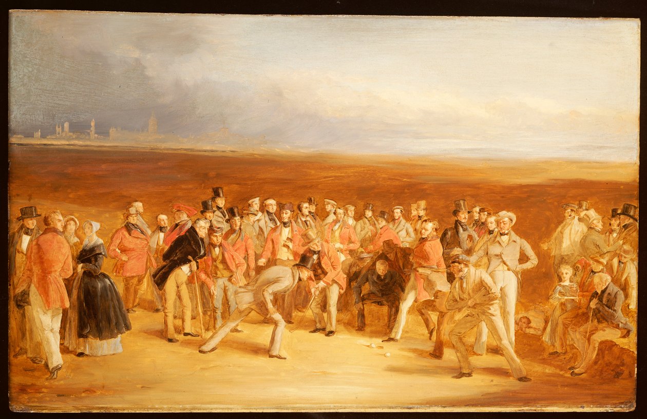 The Golfers: A Grand Match af Charles Lee