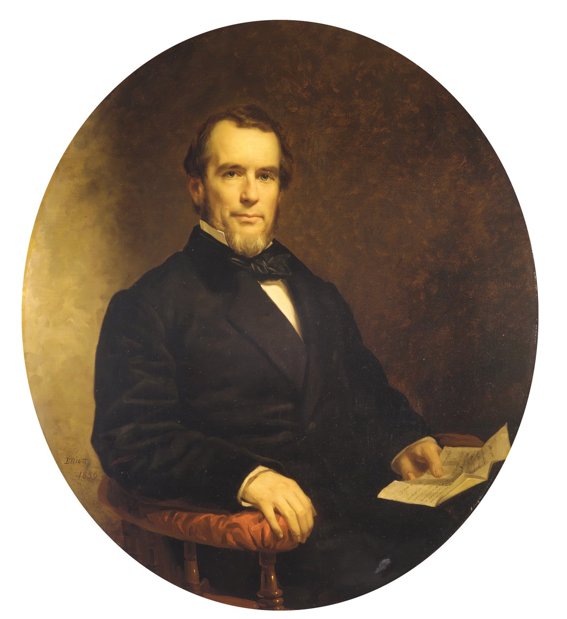 Andrew Varick Stout, 1859. af Charles Loring Elliott
