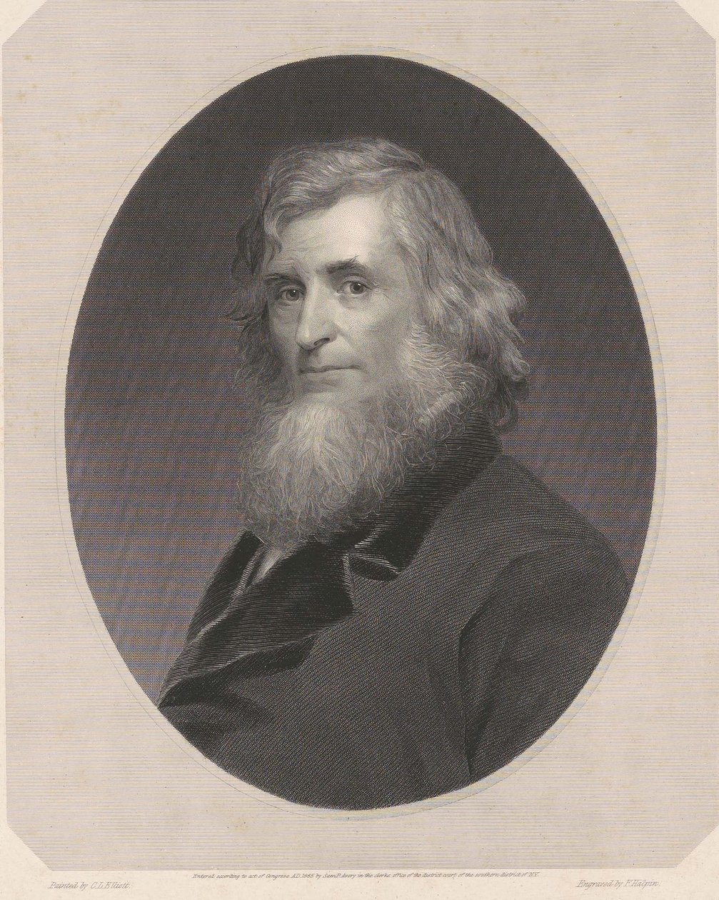 Asher Brown Durand af Charles Loring Elliott