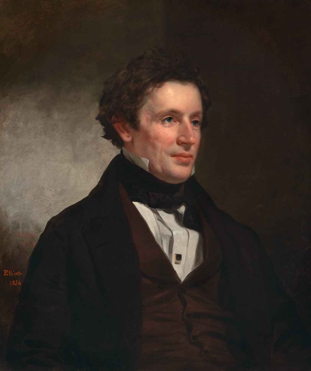 James C. McGuire, 1854. af Charles Loring Elliott