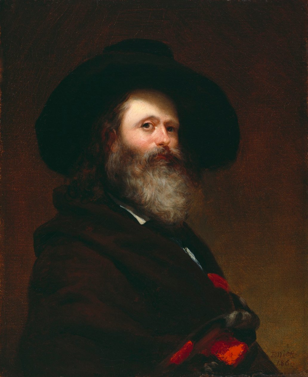 Selvportræt af Charles Loring Elliott
