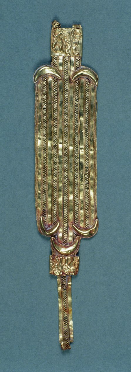Hår armbånd, ca.1850-55 af Charles Louis Tiffany