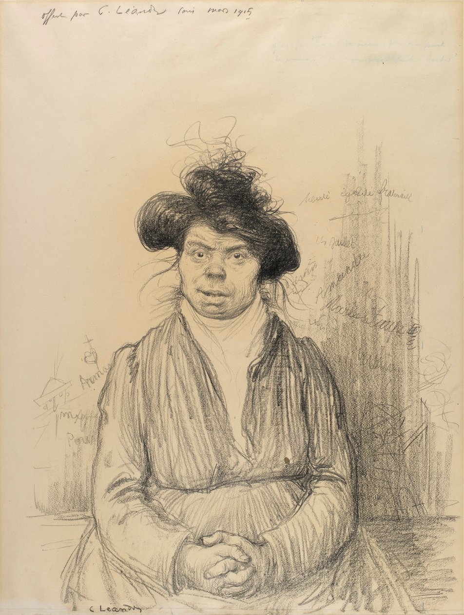 Bondekvinde af Charles Lucien Leandre